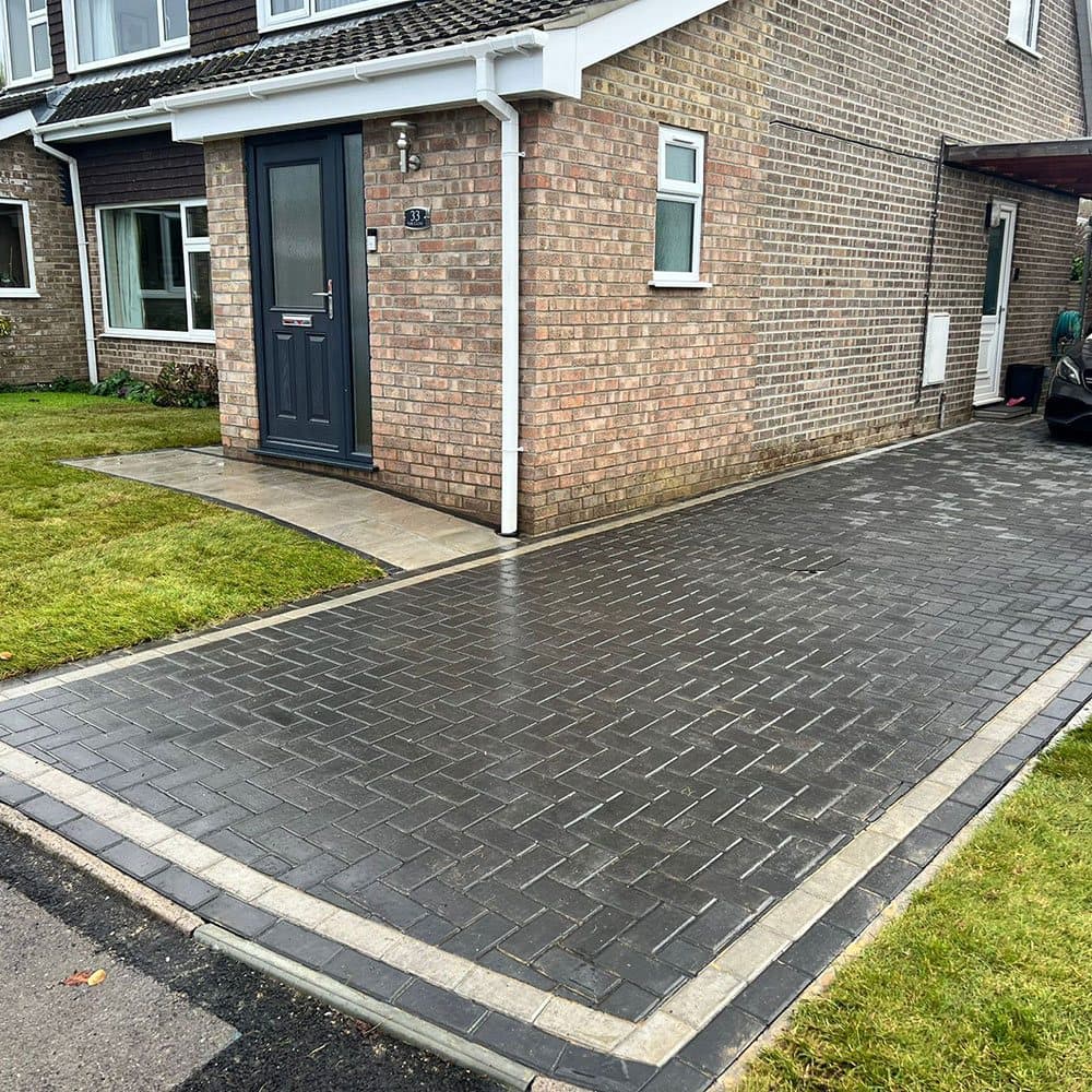 Porch and driveway by WCS Building Services in East Devon